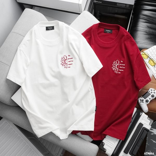  Áo thun RAFOZ flower quotes - 054 