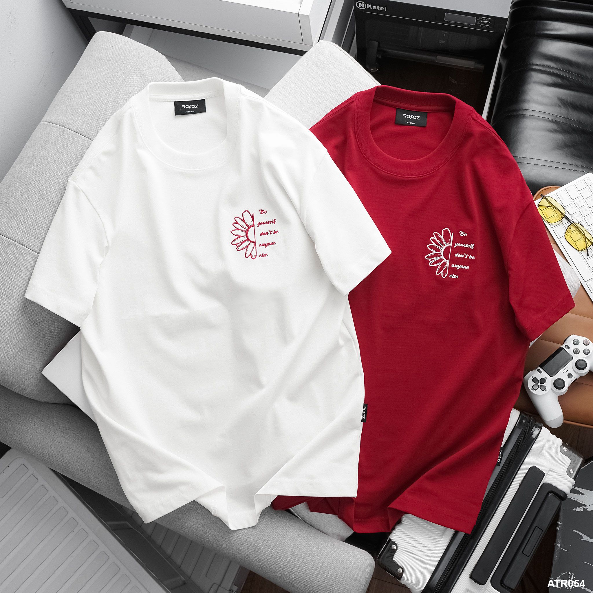  Áo thun RAFOZ flower quotes - 054 