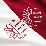  Áo thun RAFOZ flower quotes - 054 