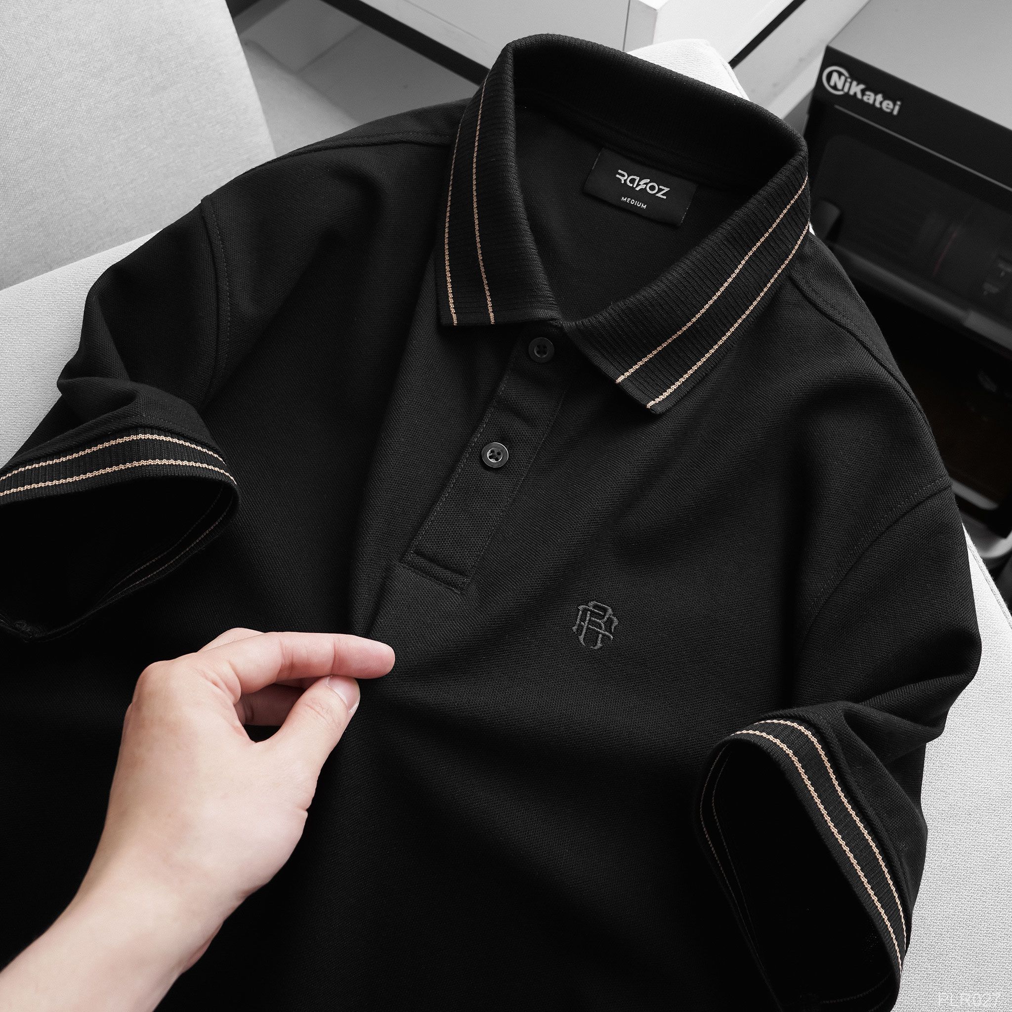  Áo polo RAFOZ logo embroidery - 027 