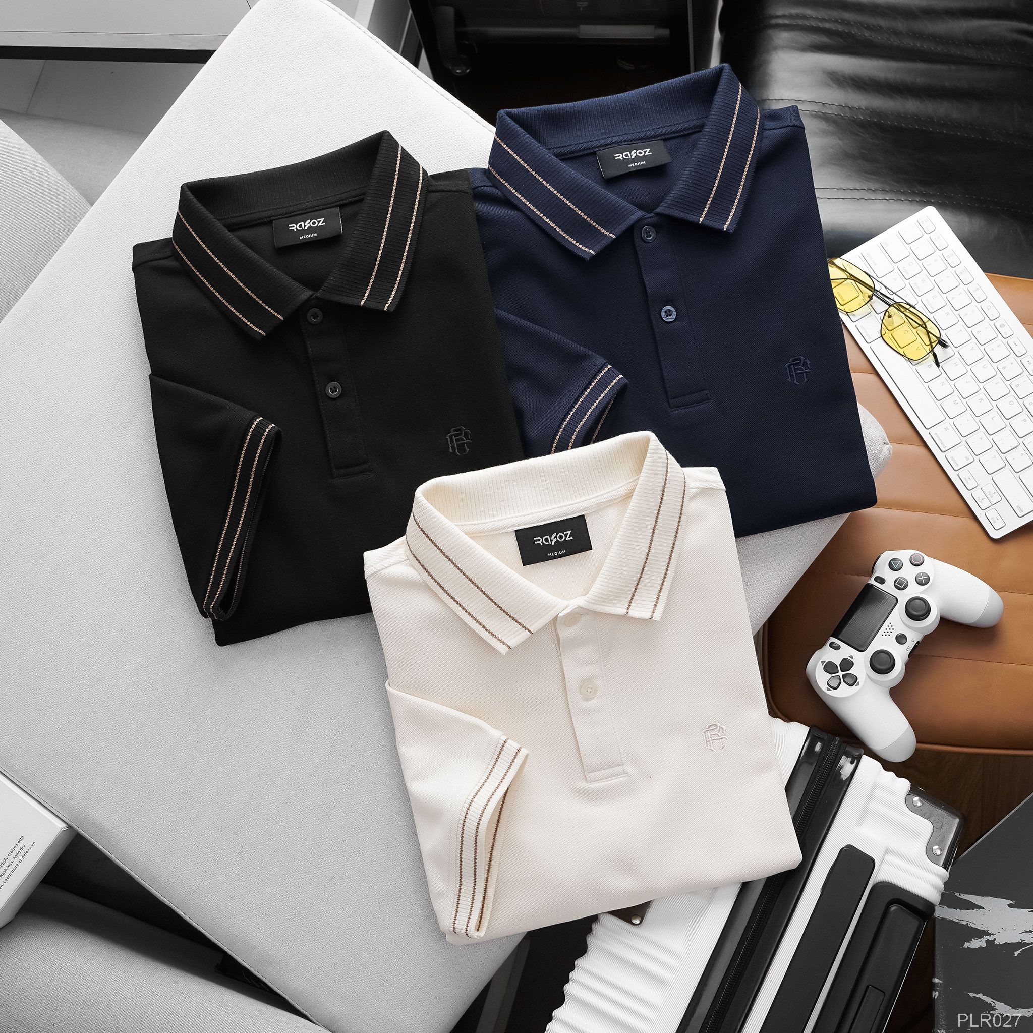  Áo polo RAFOZ logo embroidery - 027 