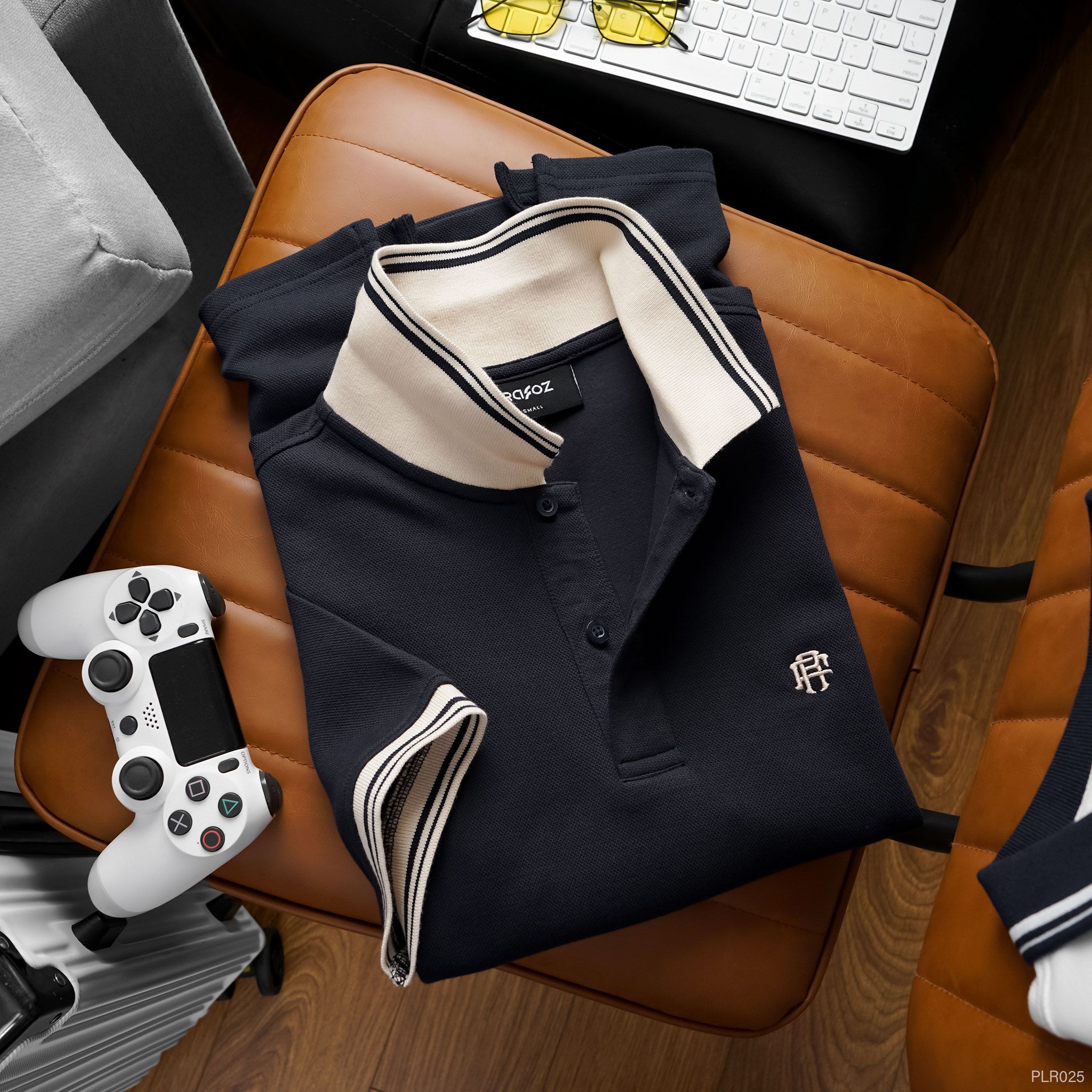  Áo polo RAFOZ phối viền cổ - 025 