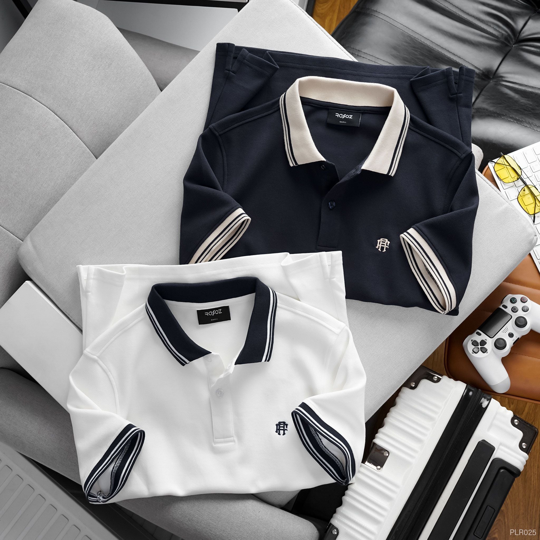  Áo polo RAFOZ phối viền cổ - 025 