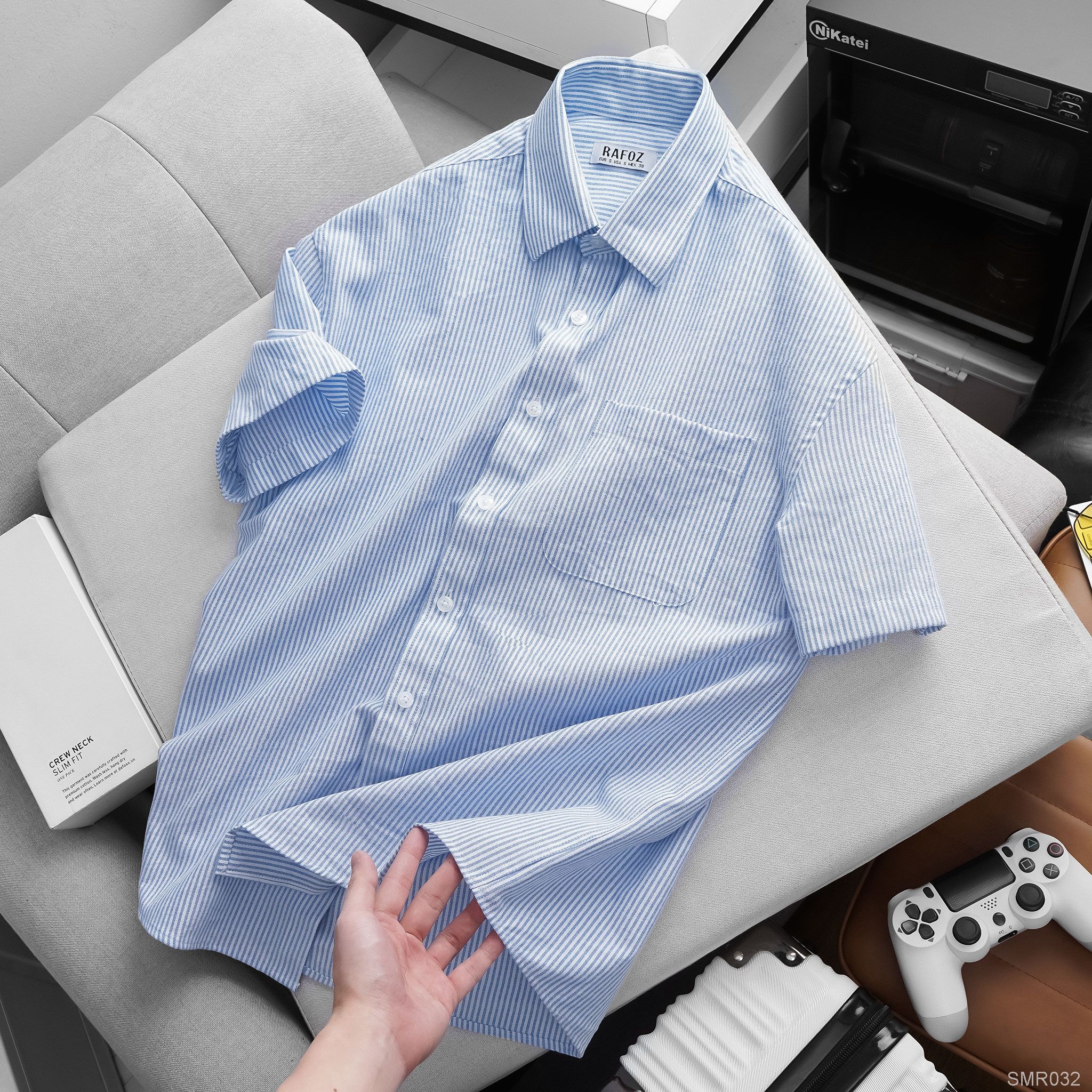  Áo sơ mi Oxford RAFOZ Striped - 032 