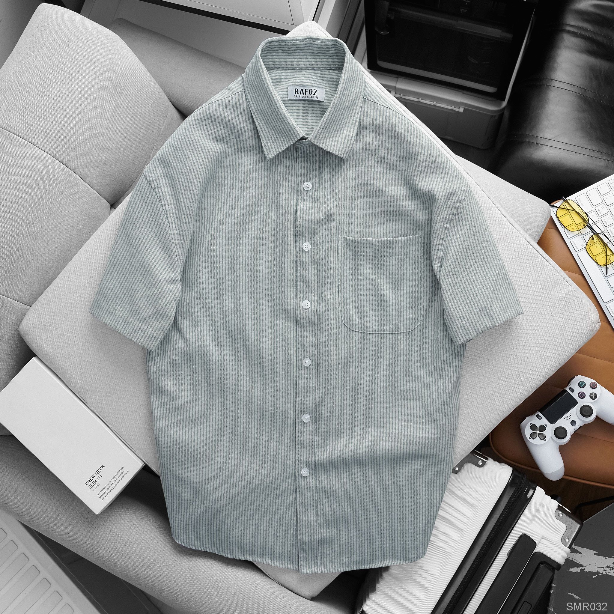  Áo sơ mi Oxford RAFOZ Striped - 032 