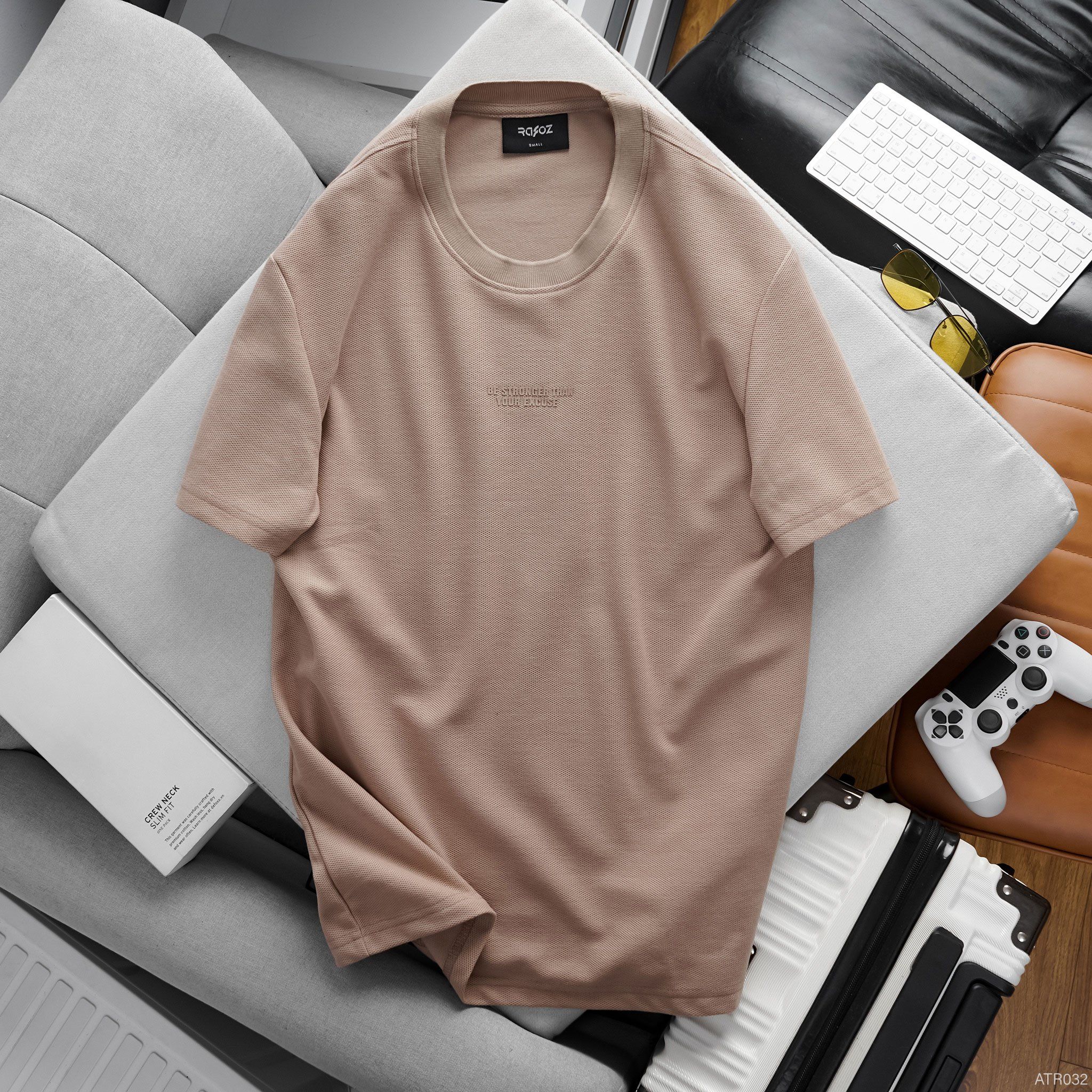  Áo thun RAFOZ In chữ basic - 032 