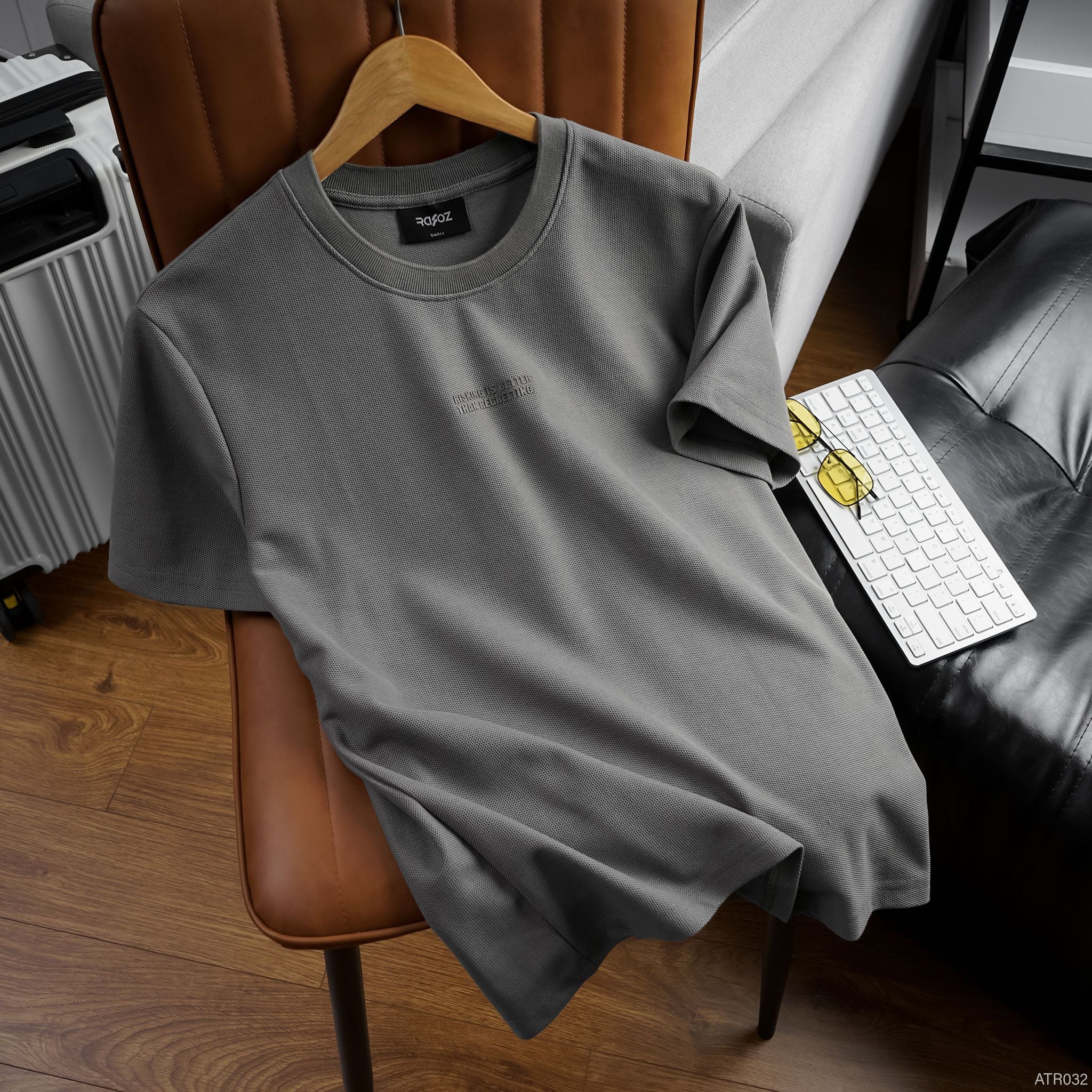  Áo thun RAFOZ In chữ basic - 032 