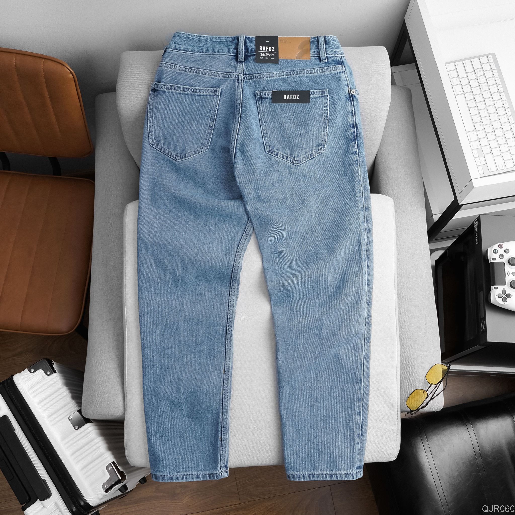  Quần jean relaxed RAFOZ light blue - 060 