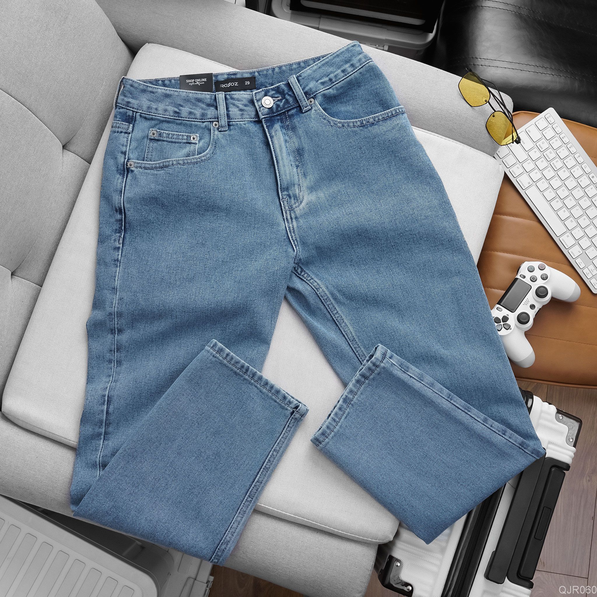  Quần jean relaxed RAFOZ light blue - 060 