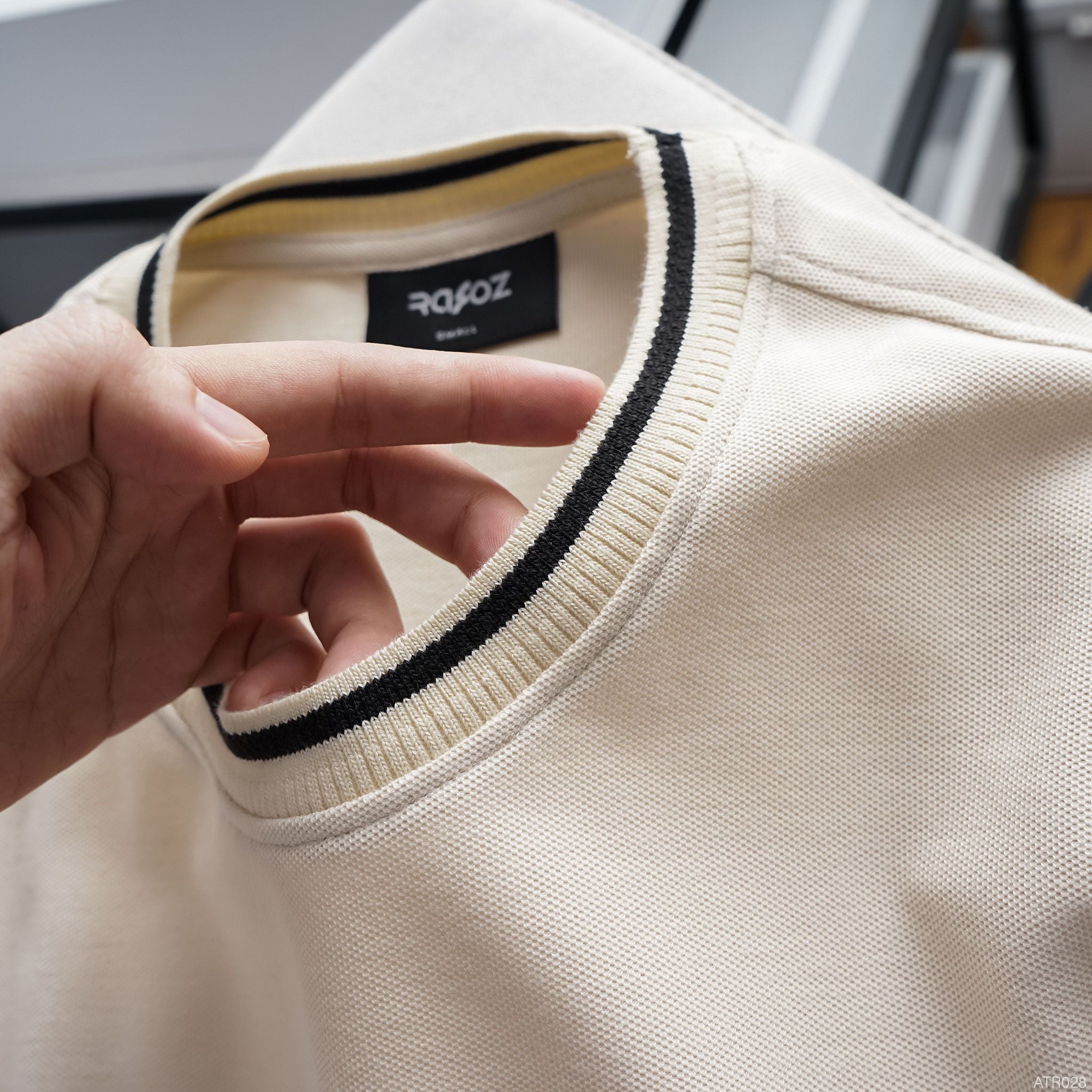  Áo thun RAFOZ color scheme collar - 028 