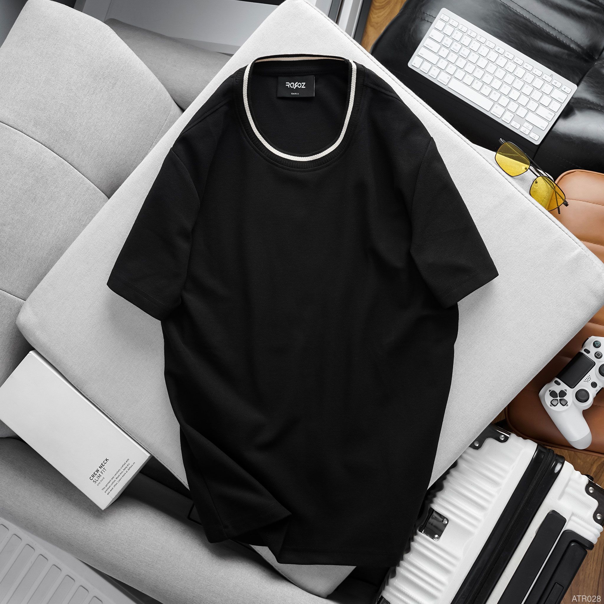  Áo thun RAFOZ color scheme collar - 028 