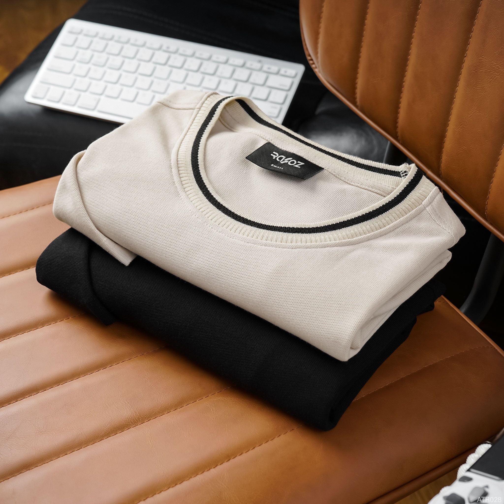  Áo thun RAFOZ color scheme collar - 028 