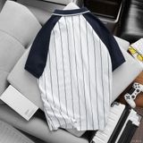  Áo polo raglan kẻ dọc RAFOZ - 019 
