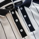  Áo polo raglan kẻ dọc RAFOZ - 019 