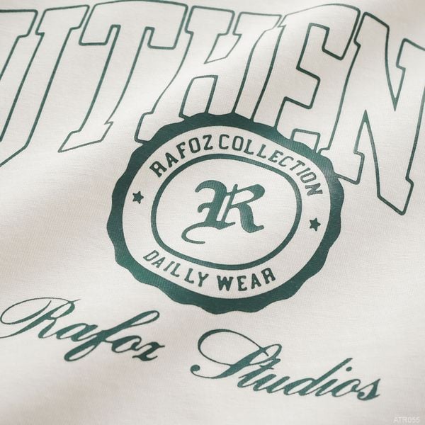  Áo thun RAFOZ beige print - 056 