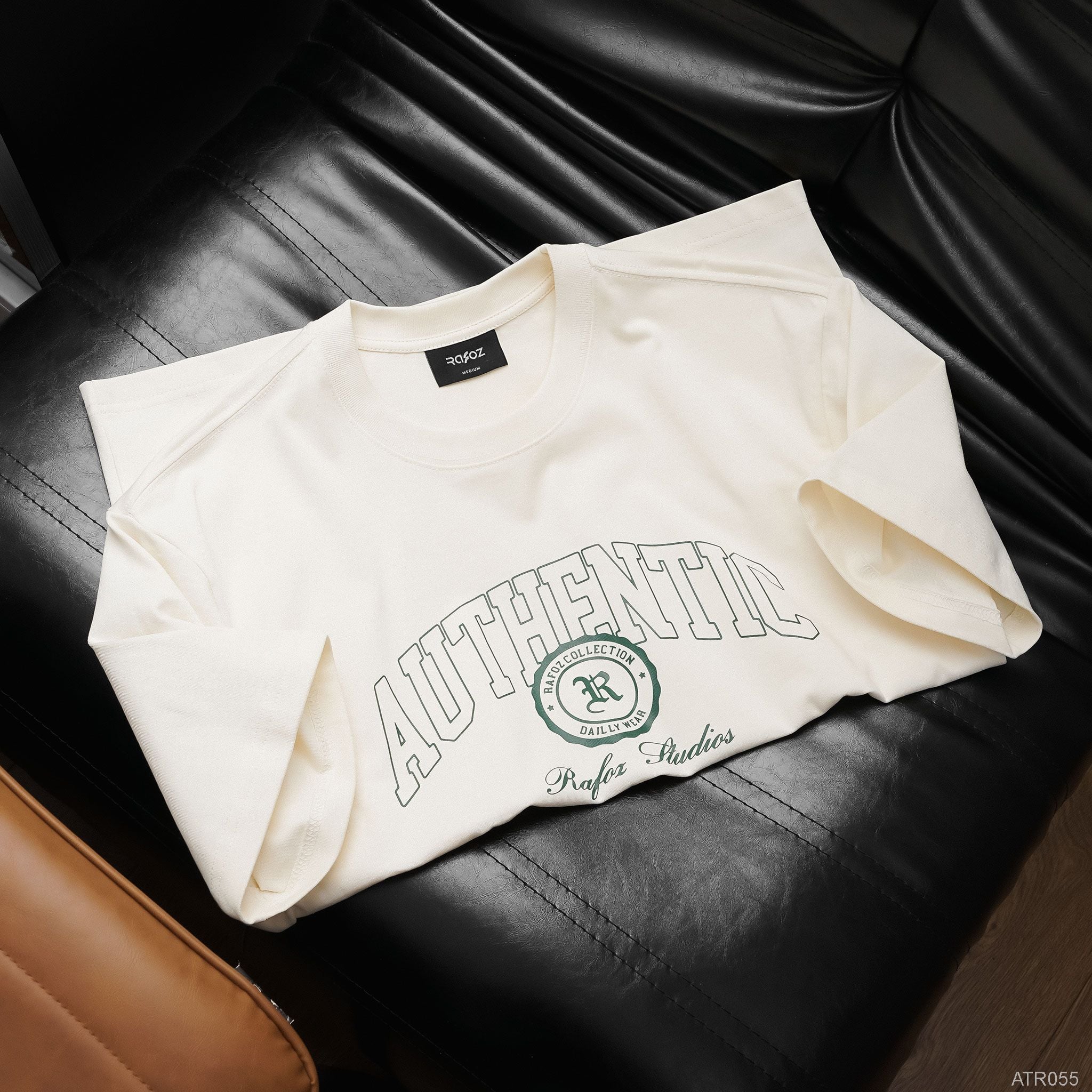  Áo thun RAFOZ beige print - 056 