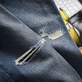  Quần jean RAFOZ dark blue ripped - 042 