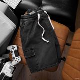  Quần short jean RAFOZ Cargo pocket 