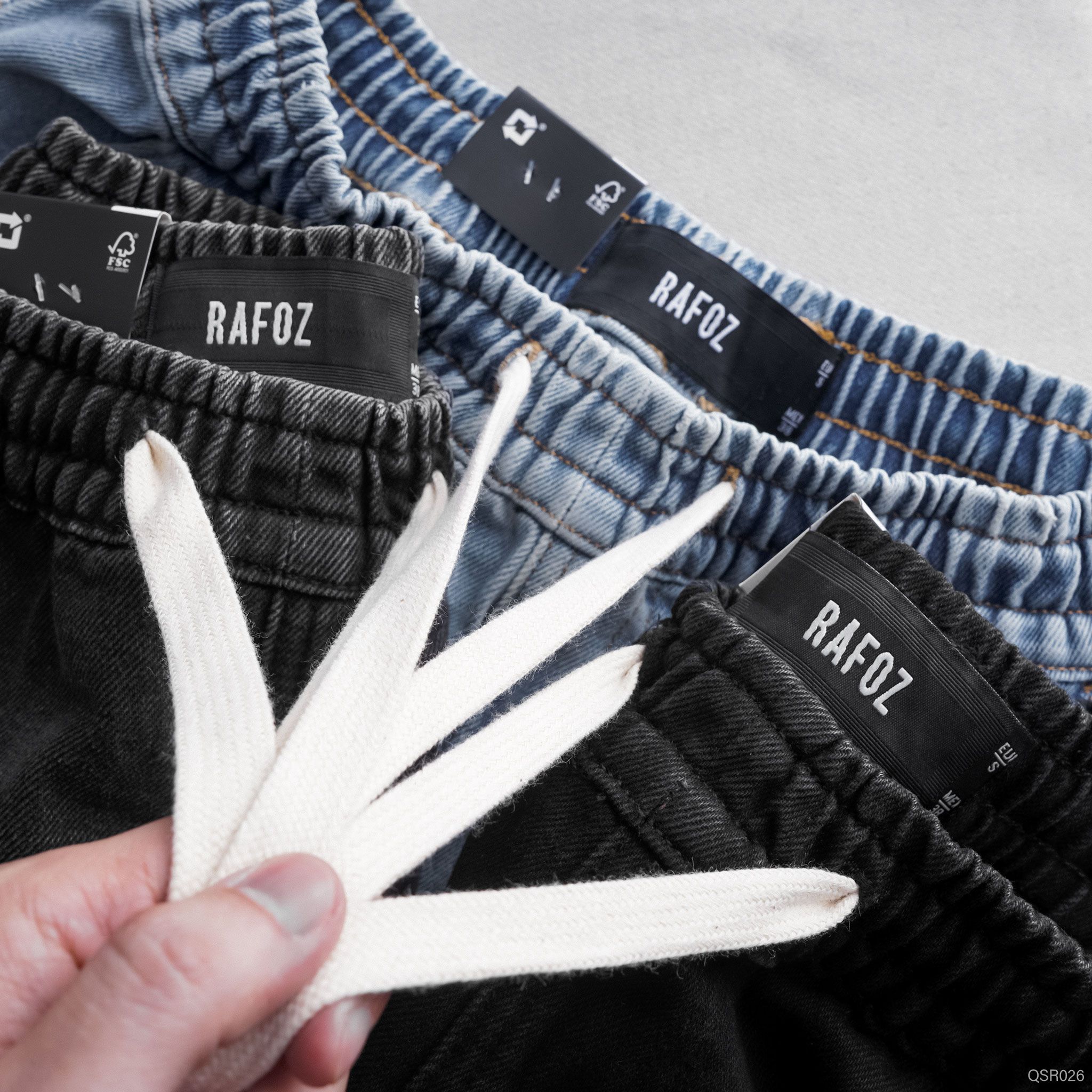  Quần short jean RAFOZ Cargo pocket 