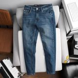  Quần jean RAFOZ xanh đậm wash - 058 