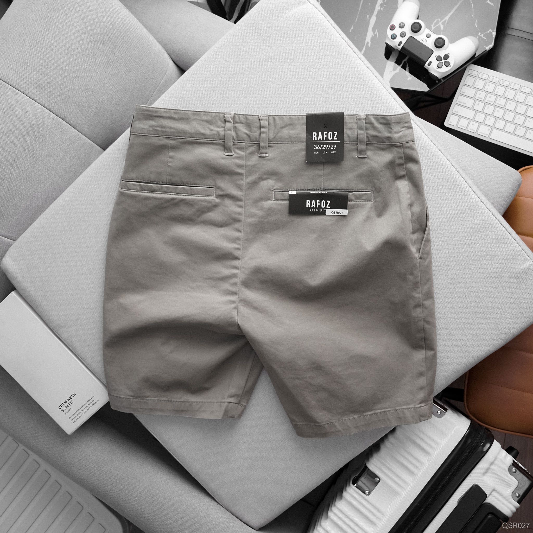  Quần short kaki RAFOZ Slim basic - 027 