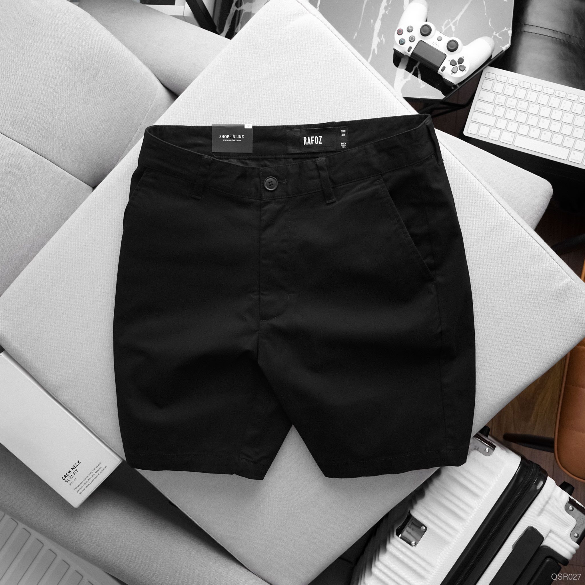  Quần short kaki RAFOZ Slim basic - 027 