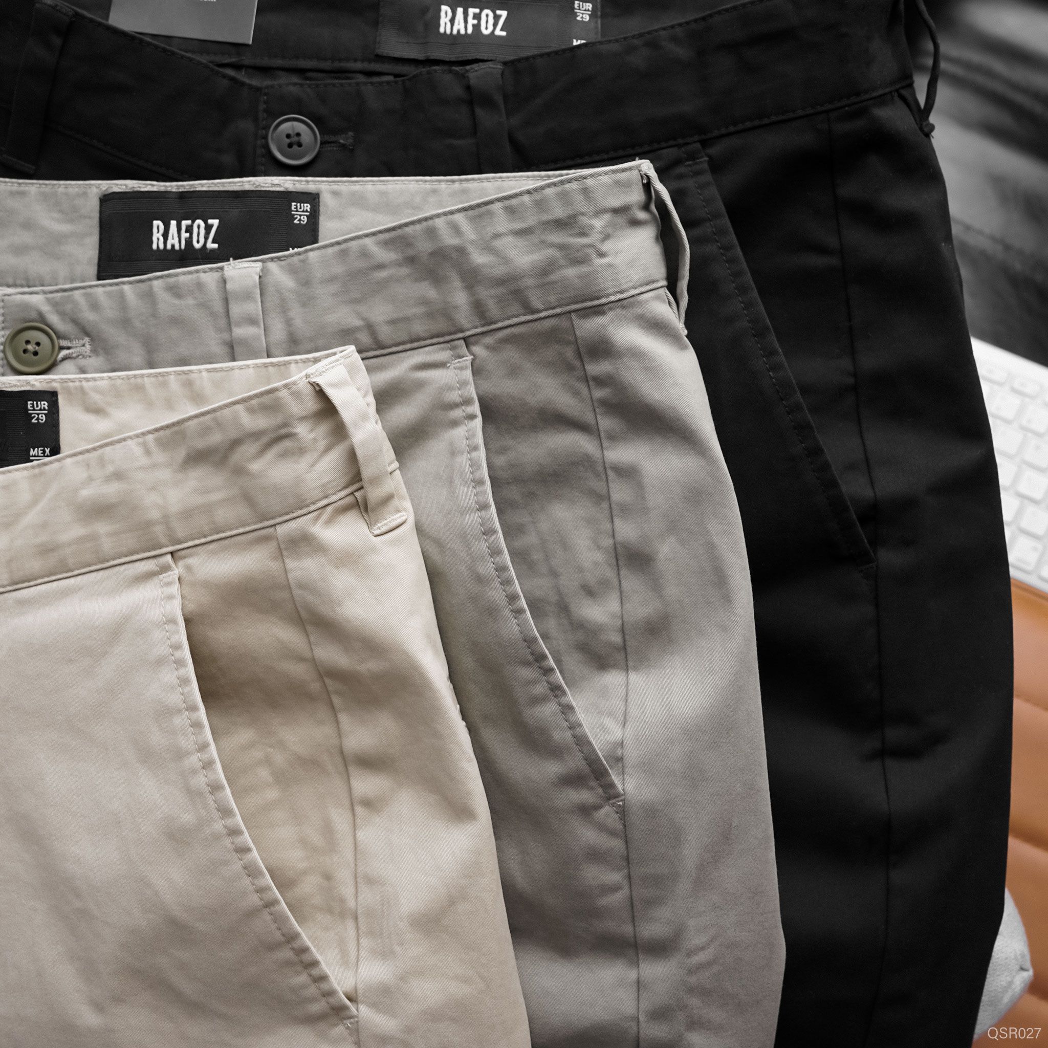  Quần short kaki RAFOZ Slim basic - 027 