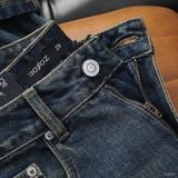  Quần jean relaxed RAFOZ dark blue - 057 
