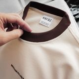  Áo thun RAFOZ beige minimalist - 008 