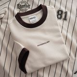  Áo thun RAFOZ beige minimalist - 008 