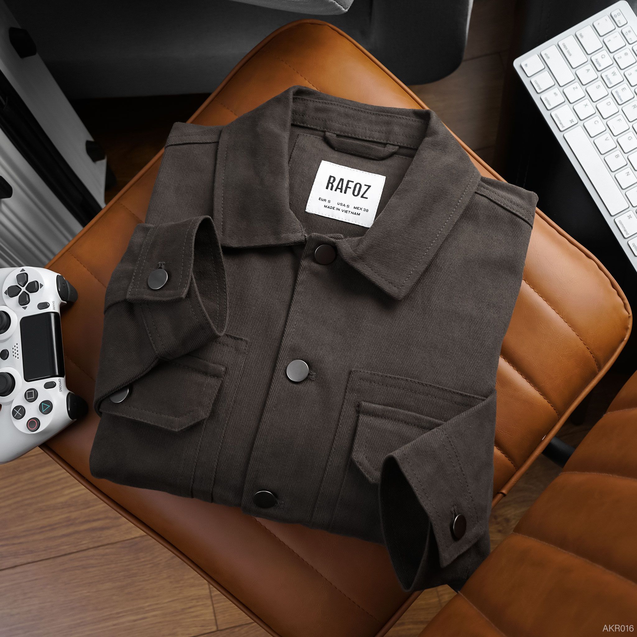  Áo khoác kaki cổ bẻ RAFOZ - 016 