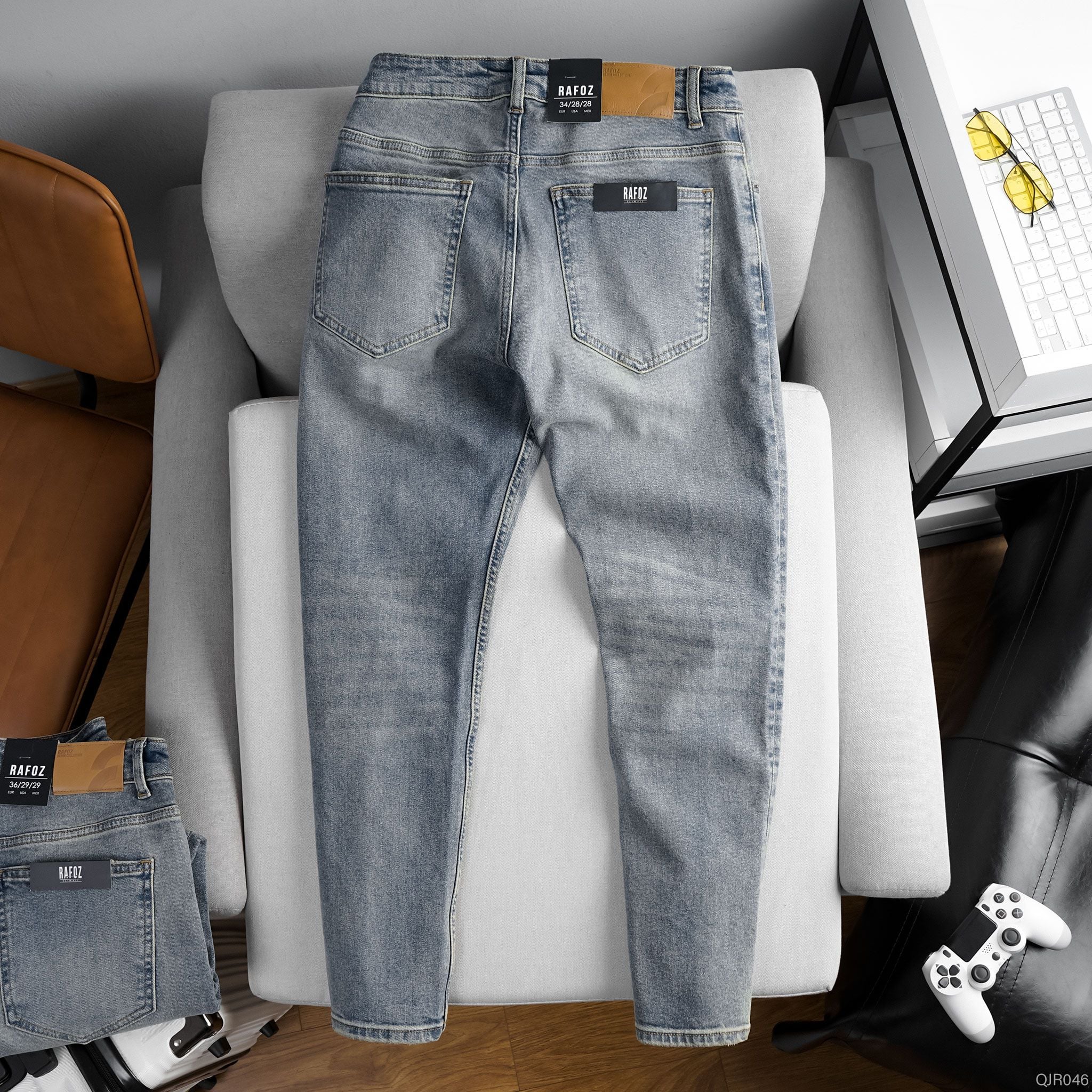  Quần jean RAFOZ yellowish blue - 046 