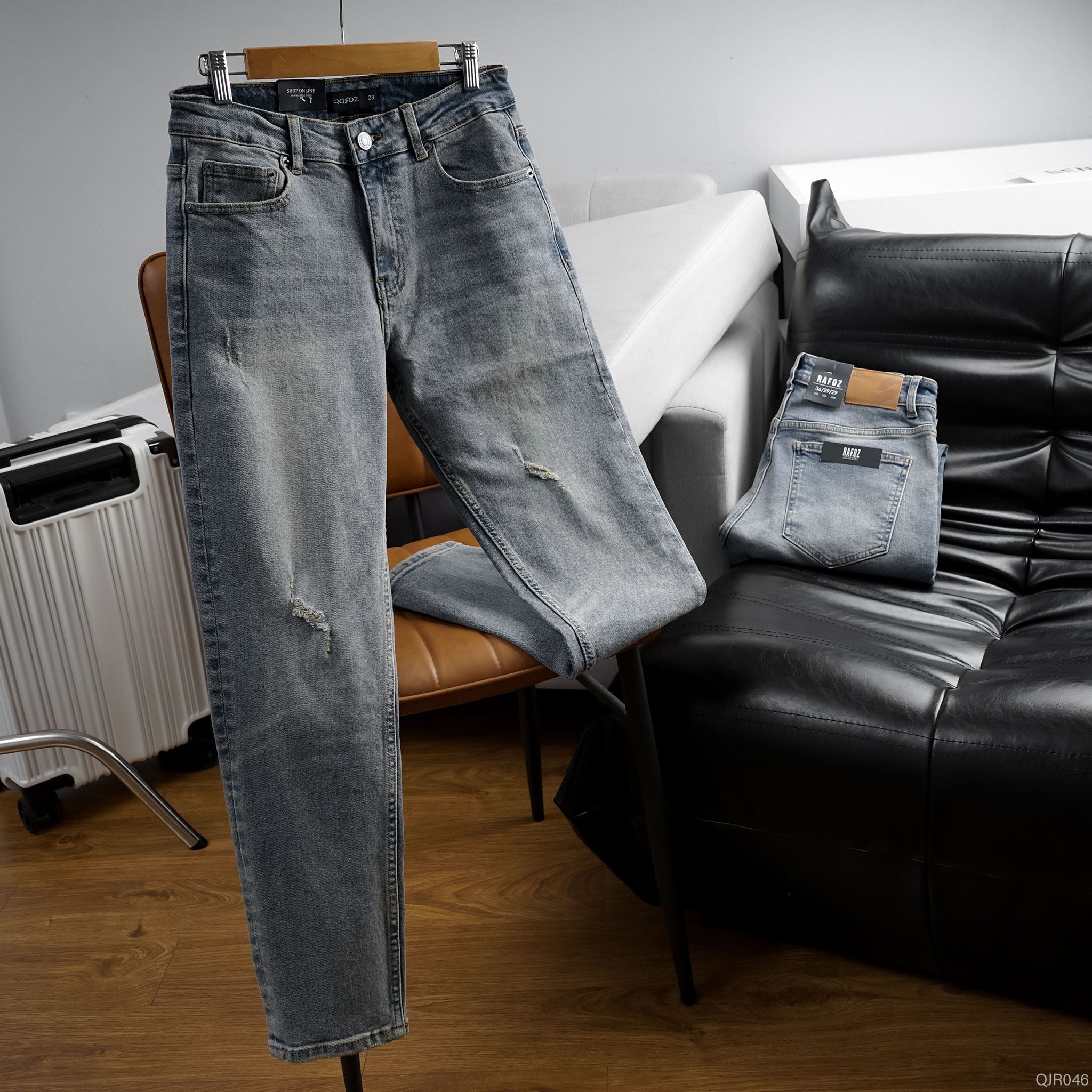  Quần jean RAFOZ yellowish blue - 046 