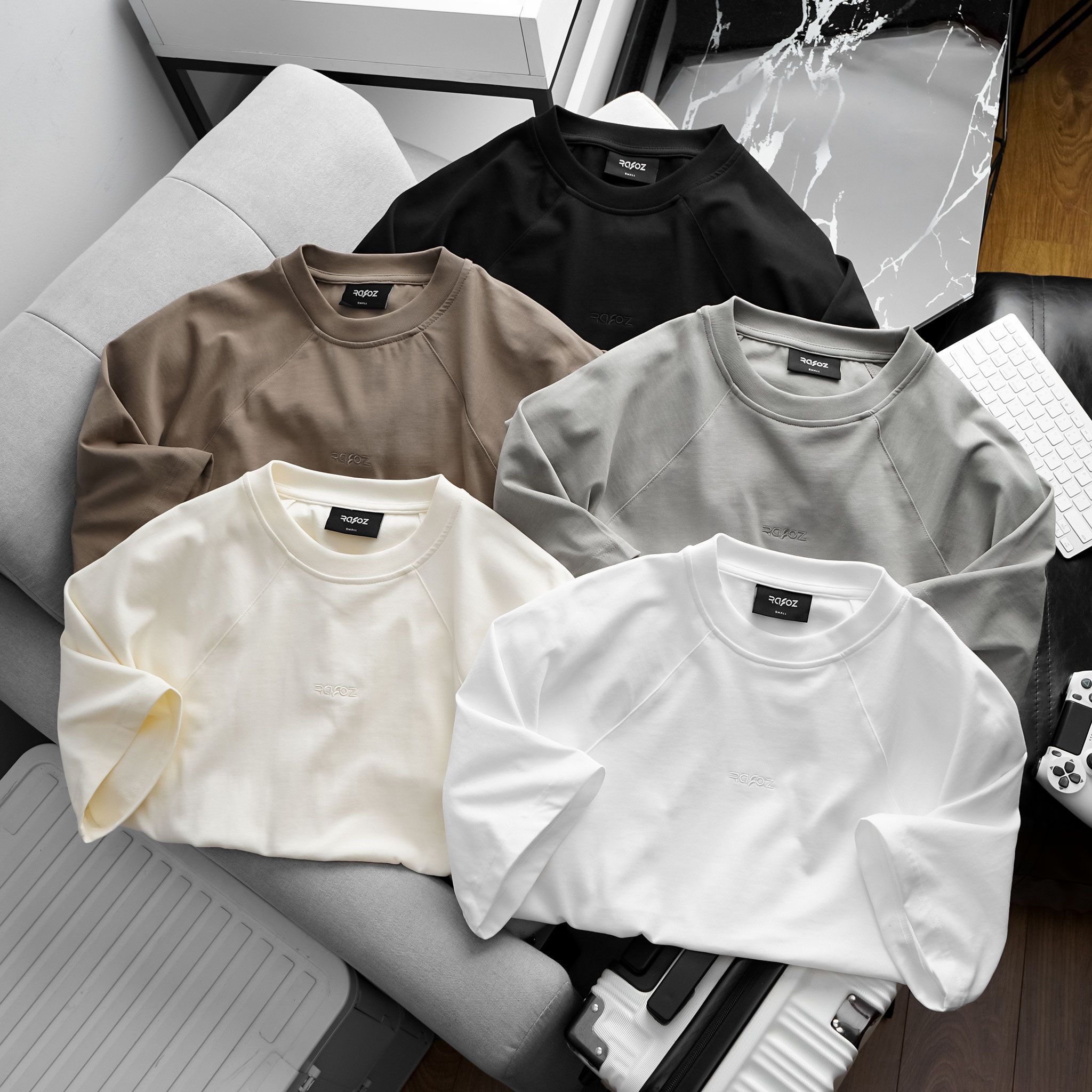  Áo thun RAFOZ Embroider logo - 030 