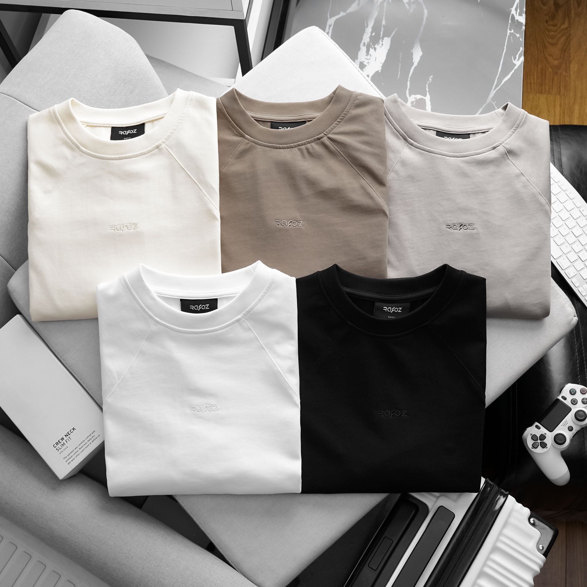  Áo thun RAFOZ Embroider logo - 030 