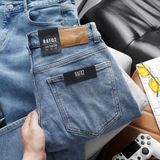  Quần jean RAFOZ xanh nhạt wash - 047 