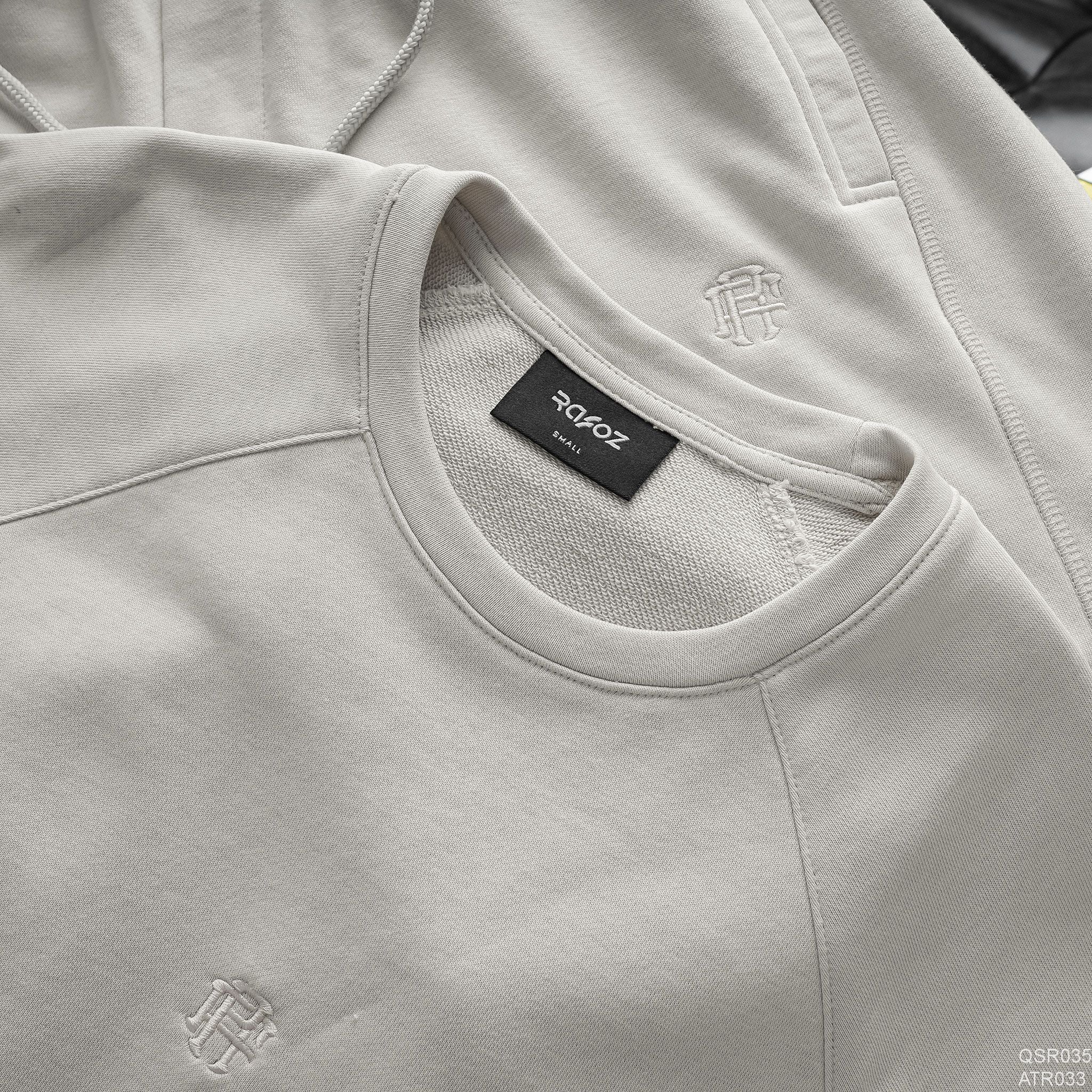  Áo thun regular RAFOZ with logo - 033 