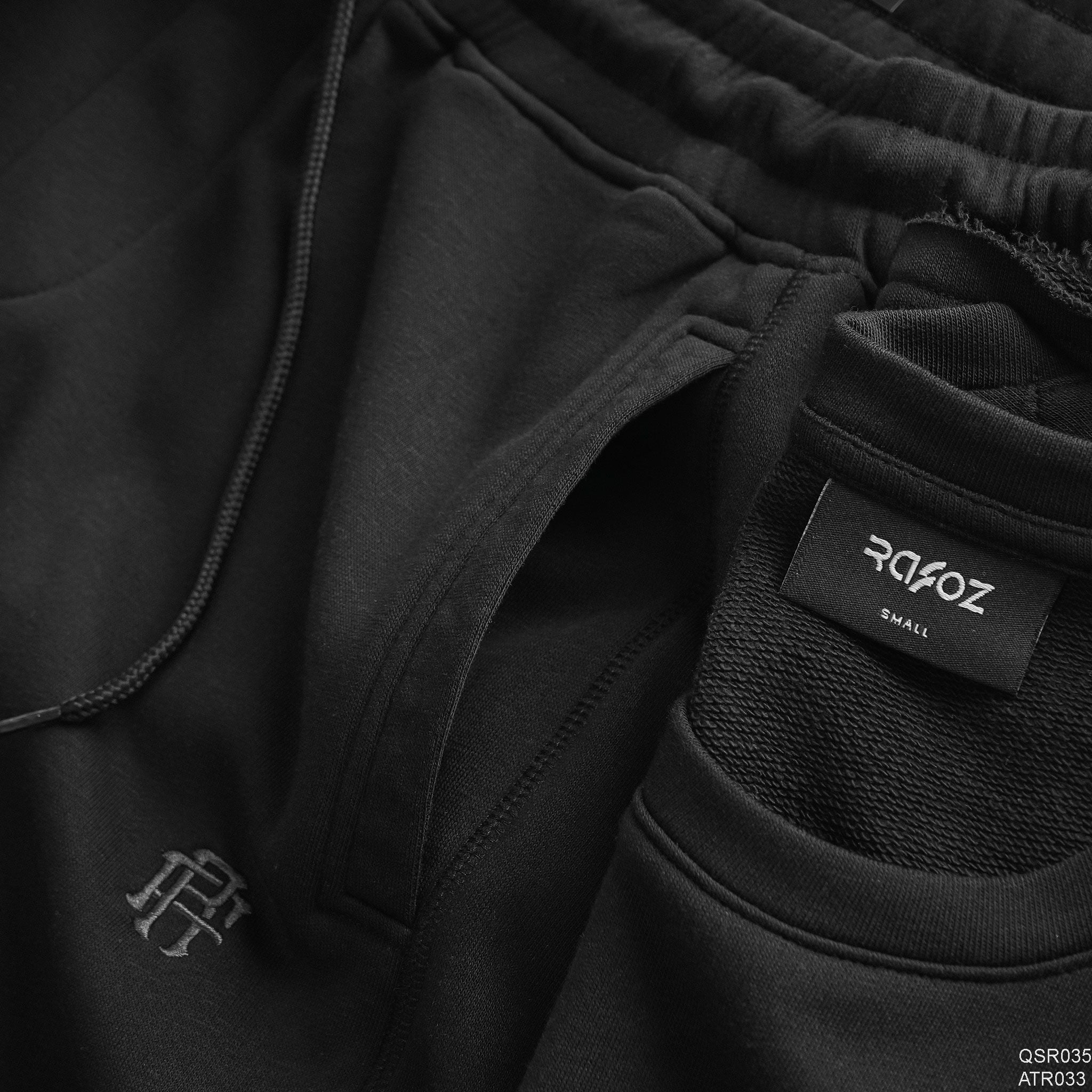  Áo thun regular RAFOZ with logo - 033 