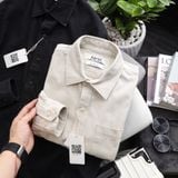  Áo sơ mi Rafoz5 kaki 1 túi - 220216 