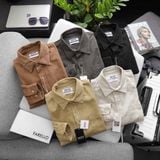  Áo sơ mi Rafoz5 kaki 1 túi - 220216 