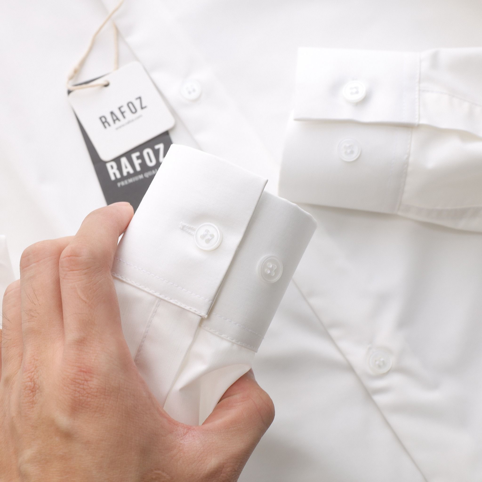  Áo sơ mi Rafoz6 slimfit basic - 220209 