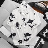  Áo sơ mi Cuban RAFOZ họa tiết - 014 