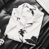  Áo sơ mi Cuban RAFOZ họa tiết - 014 