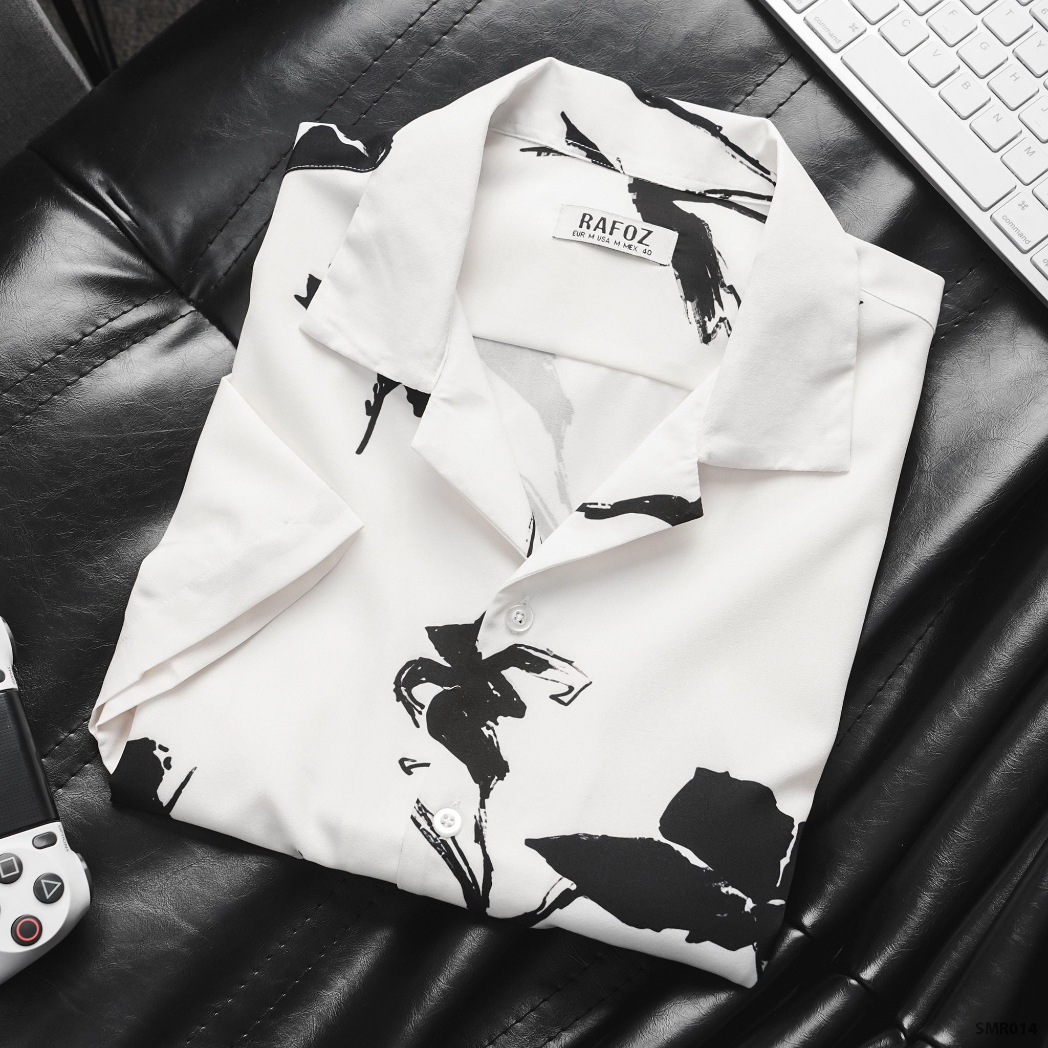  Áo sơ mi Cuban RAFOZ họa tiết - 014 