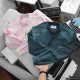  Áo sơ mi DT oxford kẻ sọc BTM 