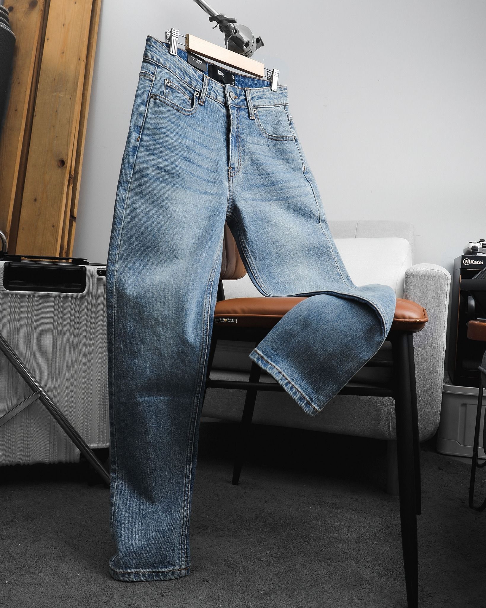  Quần jean RAFOZ light blue wash - 028 