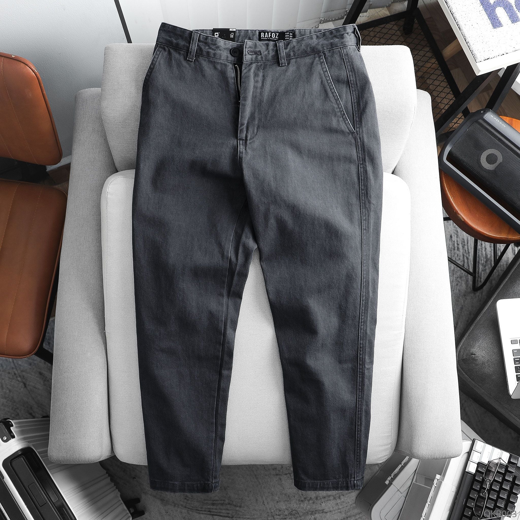  Quần kaki RAFOZ form straight fit - 003 