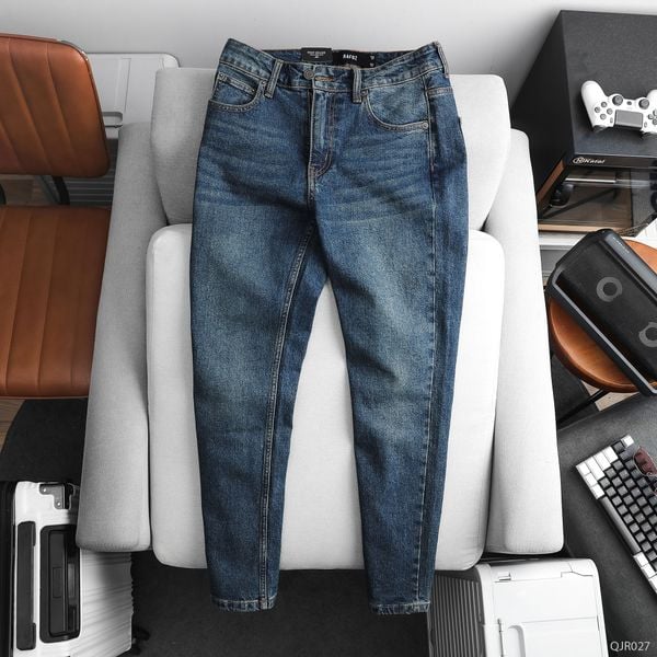  Quần jean dark blue wash - 027 