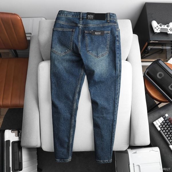  Quần jean dark blue wash - 027 