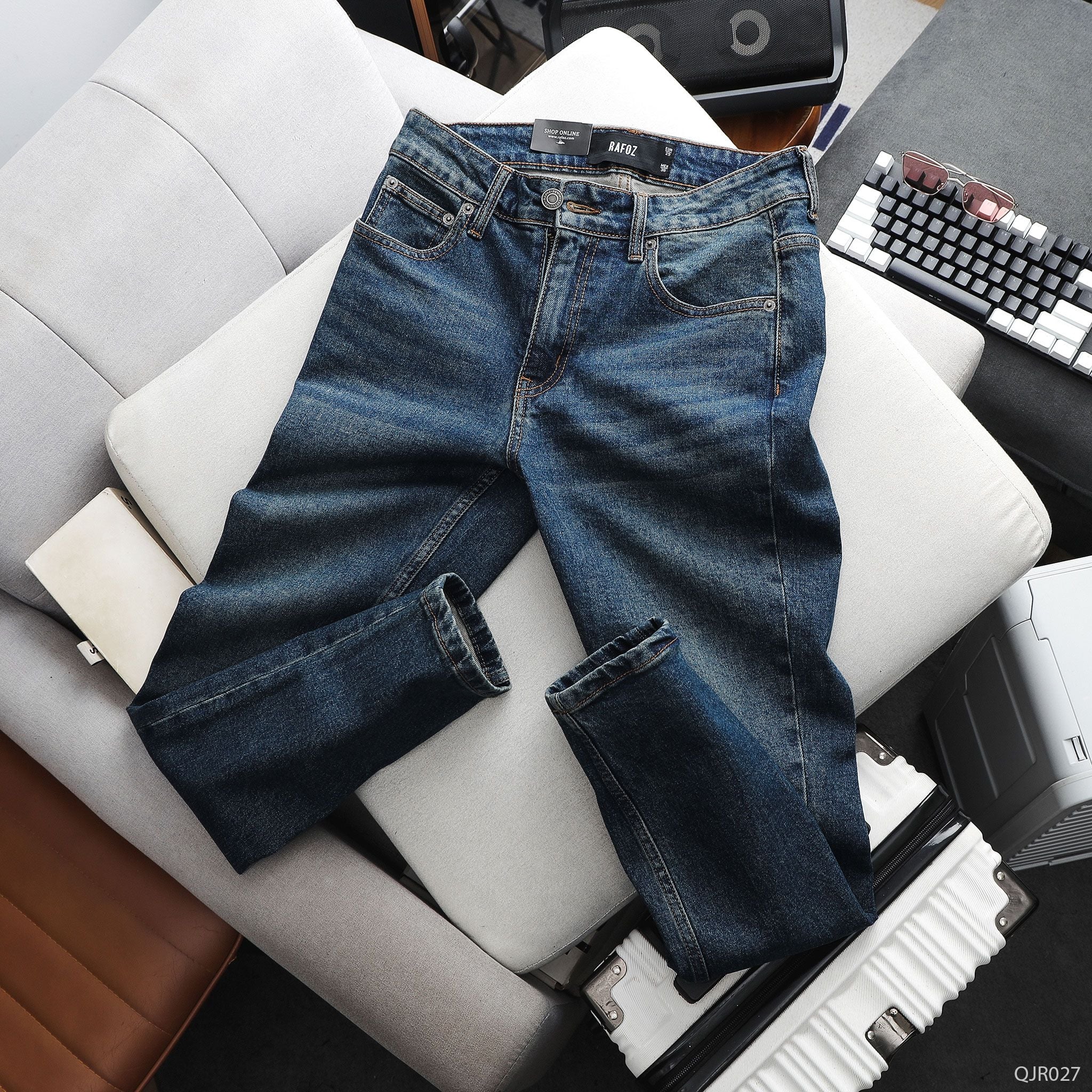  Quần jean RAFOZ dark blue wash - 027 